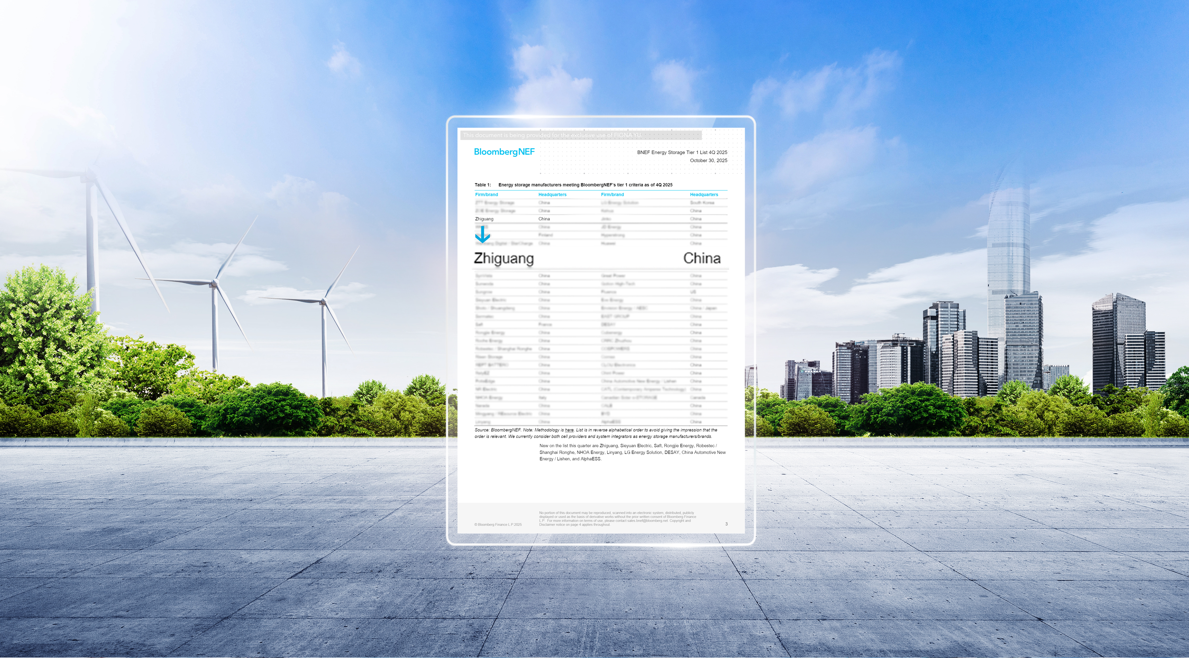 国际竞争力获权威认证！BSPORTS必一运动电气入选BNEF2025 Q4全球储能Tier 1 榜单